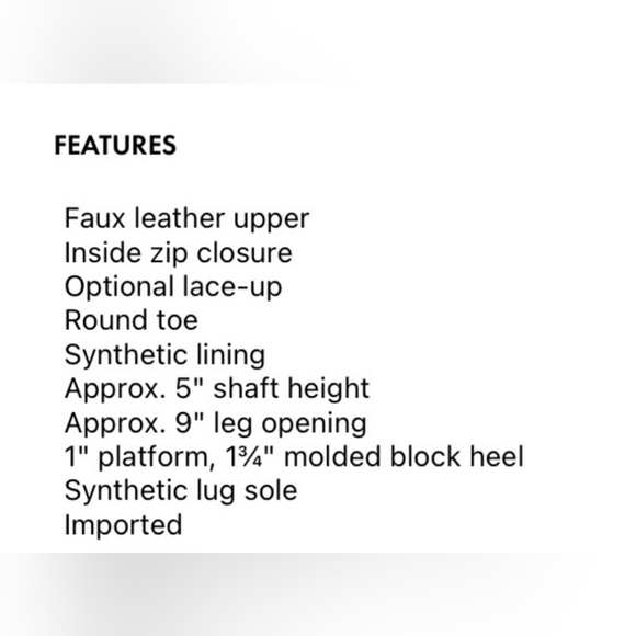 Indigo Road Wilder Combat Boots - Women's - Black and White Size 8 1/2 - Picture 15 of 15